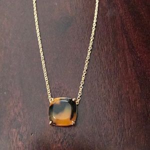 Kate spade mini pendant U necklace